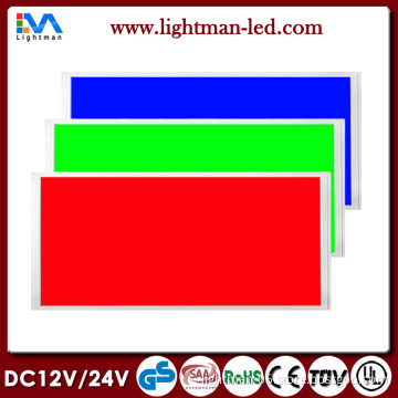 IP44 DC24V or 12V 54w 1200x600 rgb led panel dmx with 7 colors changing